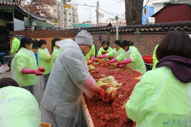 2015년 김장 울력