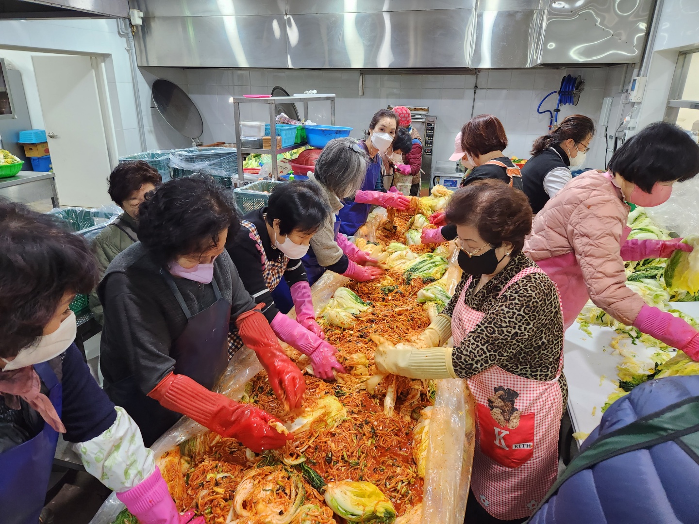 2022년 수원사 김장하는 날